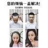 Hairline wig, men's false hair patch, forehead hair replacement piece, real hair, full hand-woven biological scalp bangs Application Scenario